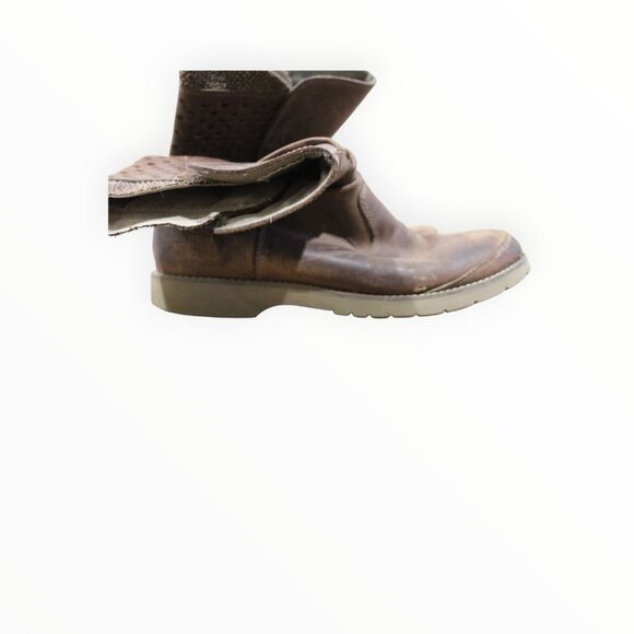 The North Face Women’s Ballard Pull-On Boots Brown Leather Womens Boots Size 8 - Picture 7 of 7